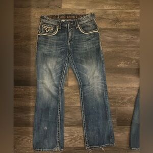 Men’s Rock Revival Denim Size 36 x 34
